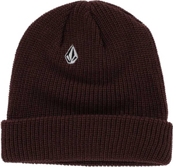 volcom-full-stone-beanie-mahogany